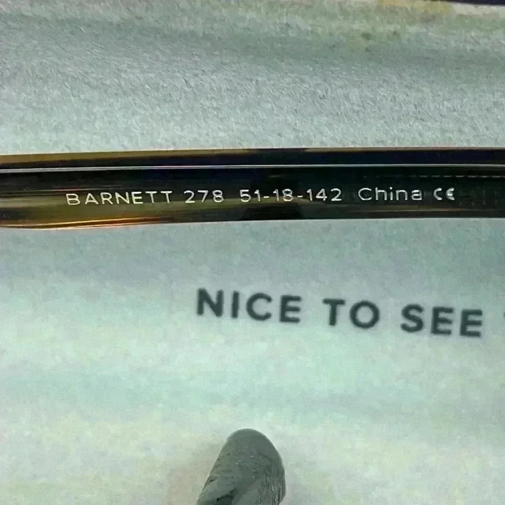 Warby Parker Barnett 278 Toffee Fade Square 51-18-142 Women’s